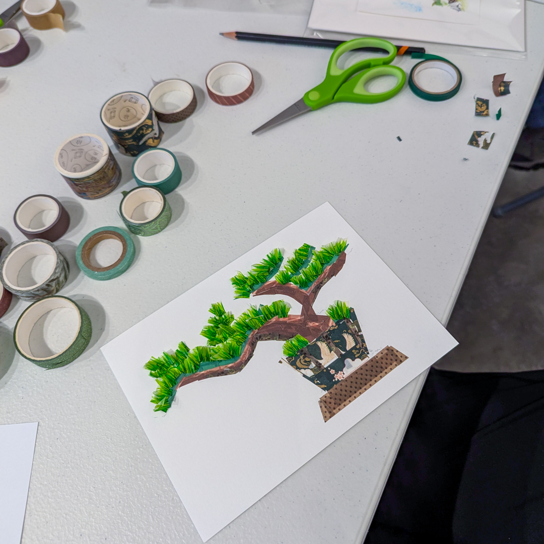 Washi Tape Art: Forever Bonsai